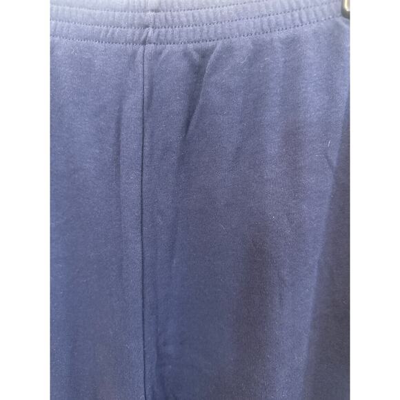 Vintage Classic elements Navy elastic waistband pant cotton L short NWT - Picture 2 of 6